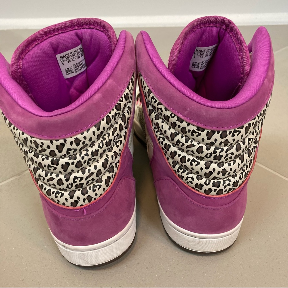 adidas High Top Athletic Sneakers Women’s Size 9 - Picture 5 of 11